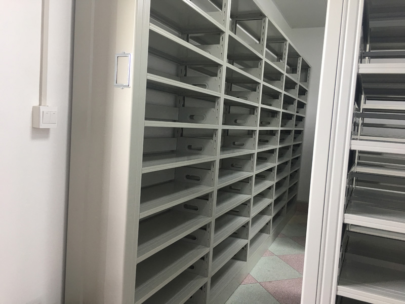 雙柱雙面六層全鋼書(shū)架